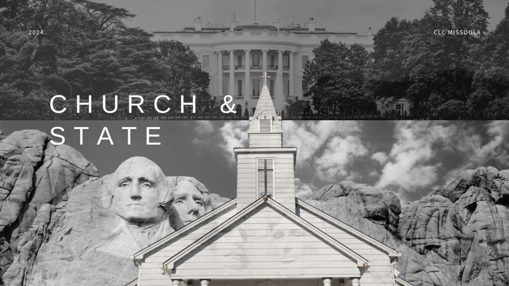 Church and State, part 2